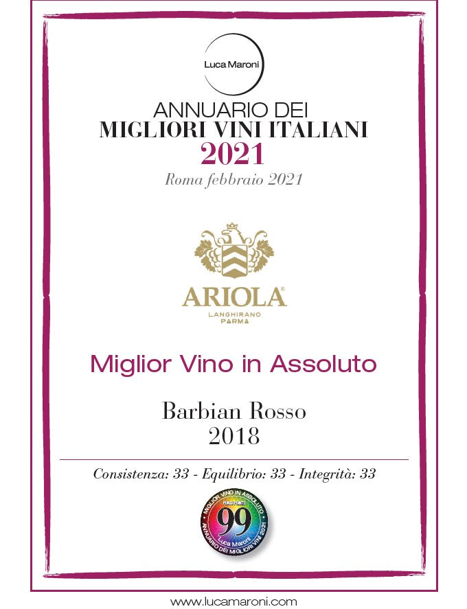 BARBIAN ROSSO - ARIOLA 0.75 l