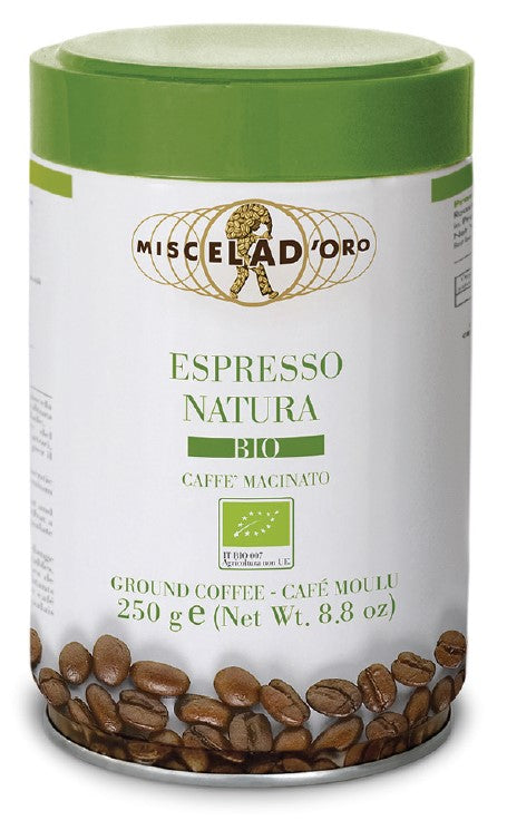 GROUND COFFEE MISCELA D'ORO - BIO ESPRESSO NATURA - 6 pcs / Box