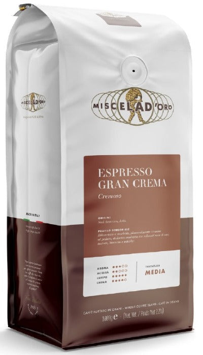 COFFEE BEANS MISCELA D'ORO - GRAN CREMA 1,00 Kg.